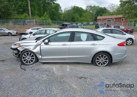 2017 Ford Fusion Se из США, поврежденный, VIN 3FA6P0HD8HR126511